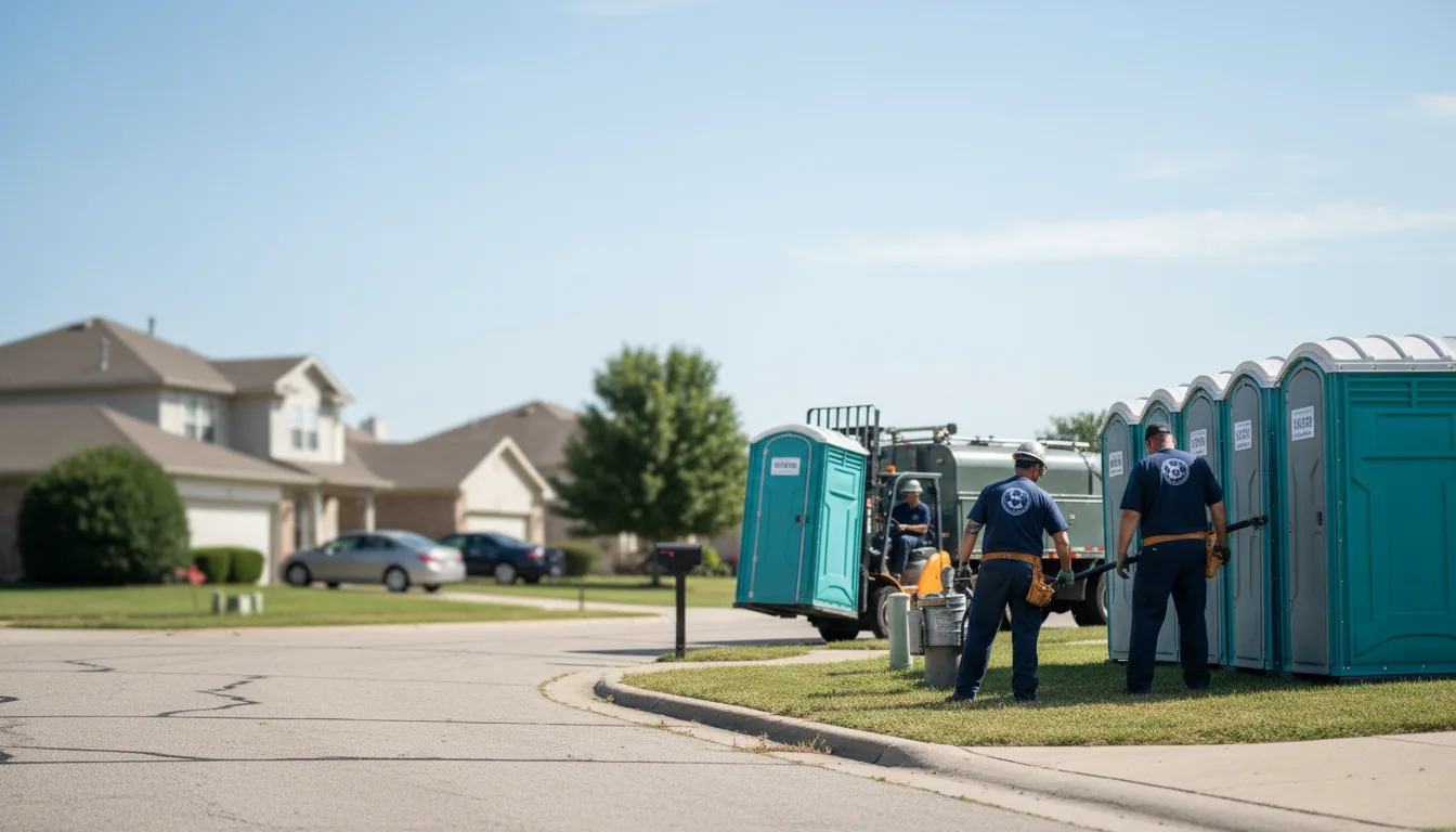 Porta Potty Rental in Plymouth, IL near me